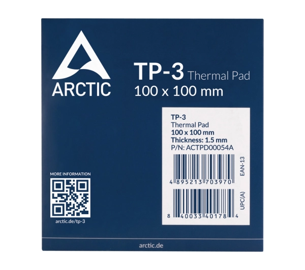 Arctic TP-3 100 x 100 x 1,5mm