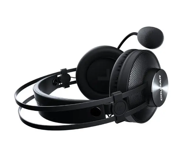 Cougar Immersa Essential Nauszne Czarny