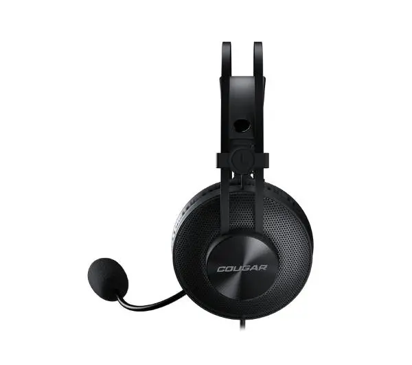 Cougar Immersa Essential Nauszne Czarny