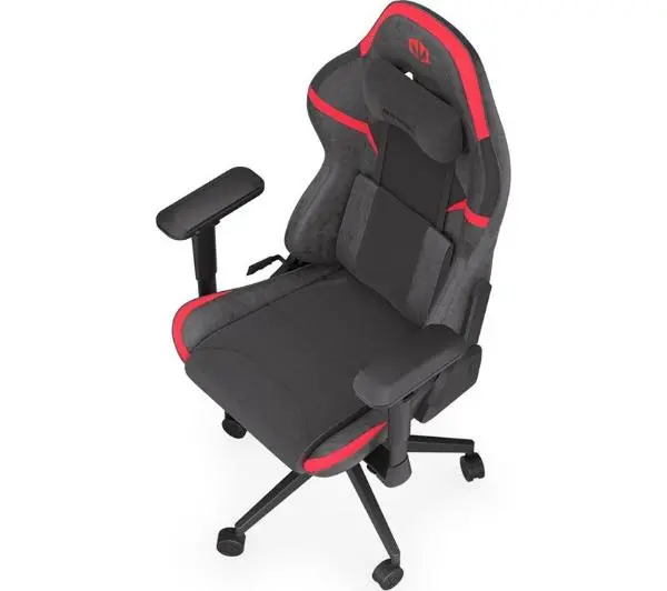 Endorfy Scrim Gamingowy do 120kg Tkanina Czarno-czerwony - Kup na Raty - RRSO 0%