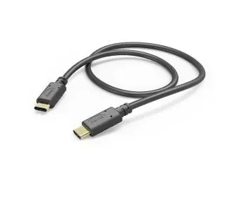 Hama USB-C do USB-C 1,5 m Czarny