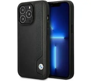 BMW Leather Blue Dots BMHCP14L22RBDK do iPhone 14 Pro