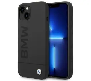 BMW Silicone Signature Logo Magsafe BMHMP14MSLBLBK do iPhone 14 Plus