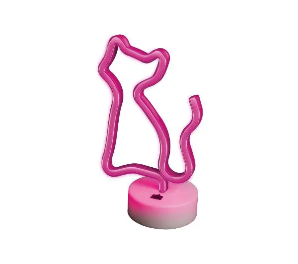 Neon FOREVER TF1 Kot Różowy Bat + USB FSNE02