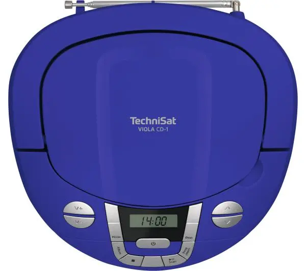 TechniSat VIOLA CD-1 Bluetooth Niebieski