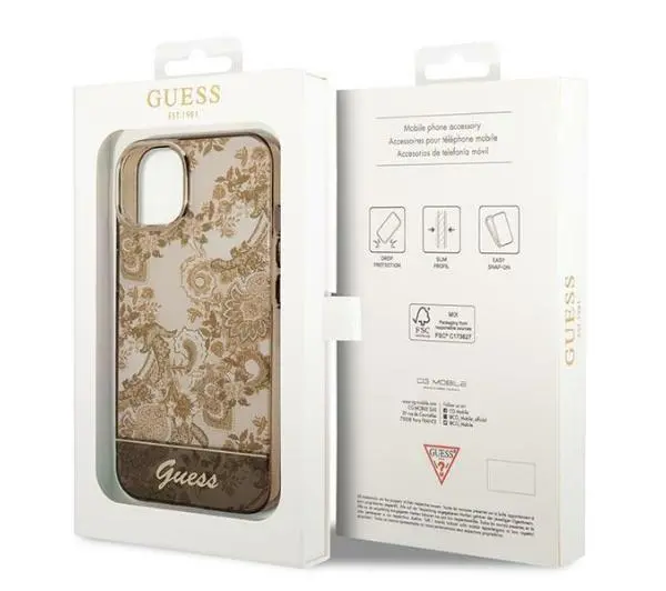 Guess Porcelain Collection GUHCP14MHGPLHC do iPhone 14 Plus