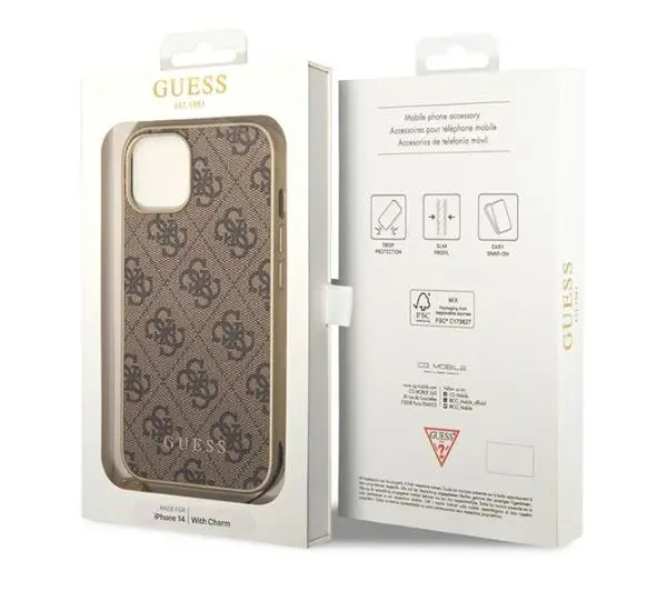 Guess 4G Charms Collection GUHCP14MGF4GBR do iPhone 14 Plus