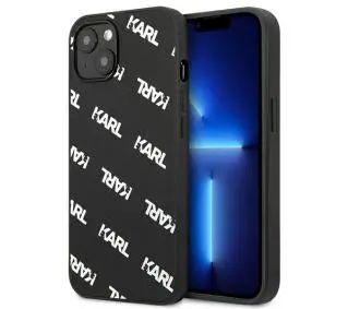 Karl Lagerfeld Allover KLHCP13SPULMBK3 do iPhone 13 mini