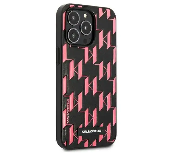 Karl Lagerfeld Monogram Plaque KLHCP13LMNMP1P do iPhone 13 Pro /13