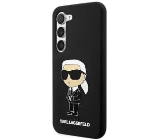 Karl Lagerfeld Silicone Ikonik KLHCS23SSNIKBCK do Samsung Galaxy S23