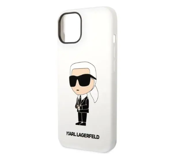Karl Lagerfeld Silicone Ikonik KLHCP14MSNIKBCH do iPhone 14 Plus