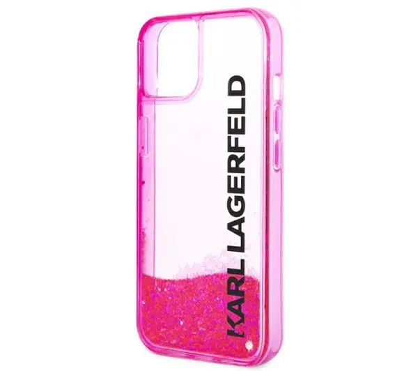 Karl Lagerfeld Liquid Glitter Elong KLHCP14MLCKVF do iPhone 14 Plus
