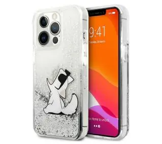 Karl Lagerfeld Liquid Glitter Choupette Fun KLHCP13XGCFS do iPhone 13 Pro Max