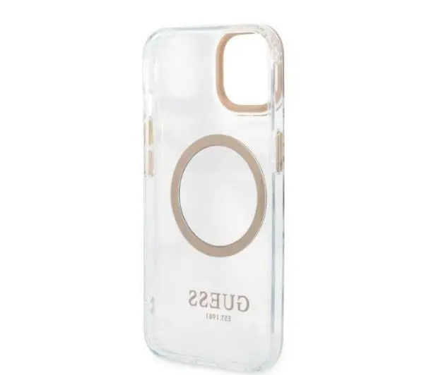 Guess Metal Outline Magsafe GUHMP13MHTRMD do iPhone 13
