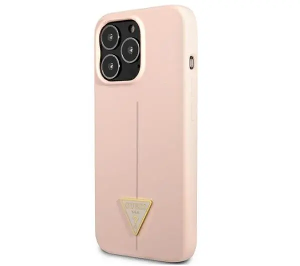 Guess Silicone Triangle GUHCP13XSLTGP do iPhone 13 Pro Max