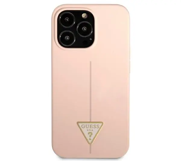 Guess Silicone Triangle GUHCP13XSLTGP do iPhone 13 Pro Max