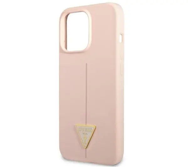Guess Silicone Triangle GUHCP13XSLTGP do iPhone 13 Pro Max