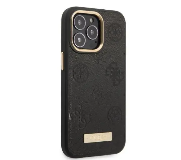 Guess Peony Logo Plate MagSafe GUHMP13LSAPSTK do iPhone 13 Pro / 13 - DRUGI -30%, ALBO 5-TY ZA 1ZŁ