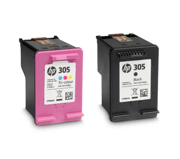 HP 6ZD17AE nr 305 Czarny + Kolor 4 ml