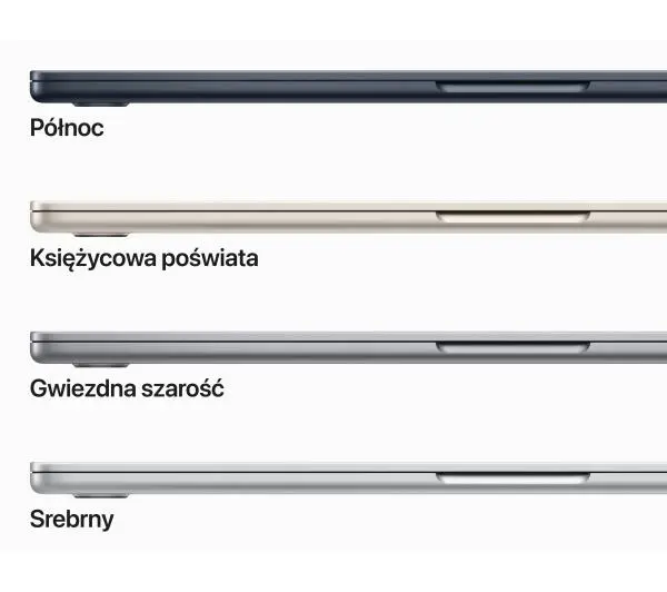 Apple MacBook Air 2023 15,3" M2 8GB RAM 512GB Dysk macOS Północ - Kup na Raty - RRSO 0%