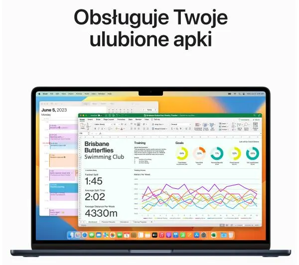 Apple MacBook Air 2023 15,3" M2 8GB RAM 512GB Dysk macOS Północ - Kup na Raty - RRSO 0%