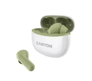 Canyon TWS-5 Dokanałowe Bluetooth 5.2 Zielony