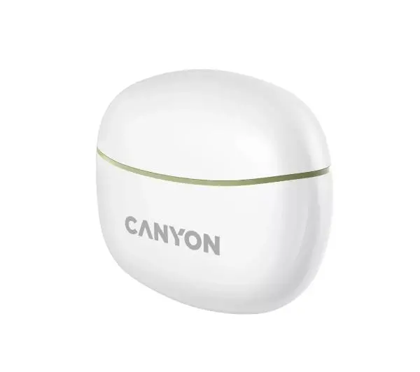 Canyon TWS-5 Dokanałowe Bluetooth 5.2 Zielony