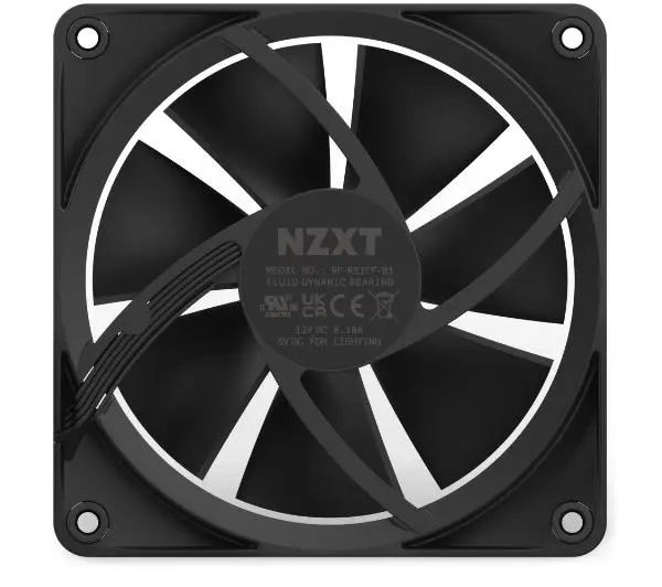NZXT F120 RGB 120mm Czarny