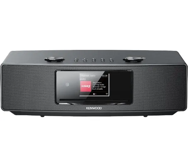 Kenwood CR-ST700SCD-B 43W Wi-Fi Bluetooth Radio FM, DAB+, Internetowe Czarny - Kup na Raty - RRSO 0%