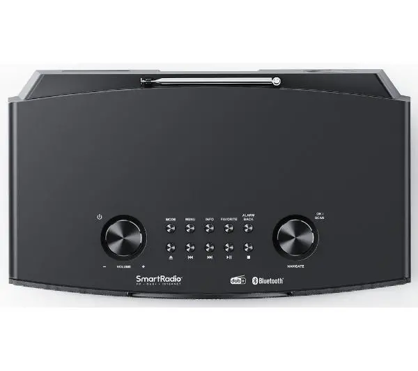 Kenwood CR-ST700SCD-B 43W Wi-Fi Bluetooth Radio FM, DAB+, Internetowe Czarny - Kup na Raty - RRSO 0%