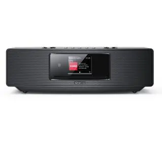 Kenwood CR-ST700SCD-B 43W Wi-Fi Bluetooth Radio FM, DAB+, Internetowe Czarny - Kup na Raty - RRSO 0%