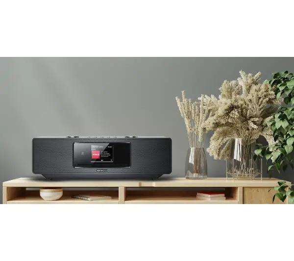 Kenwood CR-ST700SCD-B 43W Wi-Fi Bluetooth Radio FM, DAB+, Internetowe Czarny - Kup na Raty - RRSO 0%