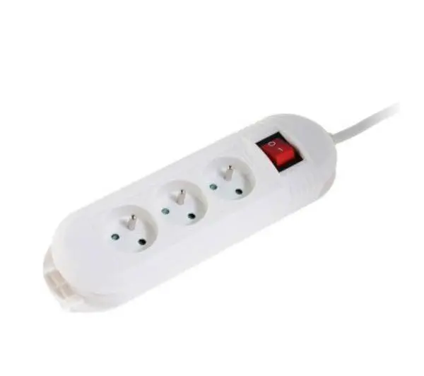 Hama P2223751 Comfort 3 gniazda 1,5m Biały