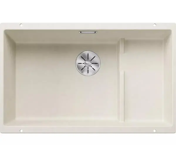 Zlewozmywaki kuchenne - Blanco SUBLINE 700-U LEVEL 527172 Granitowy Biały