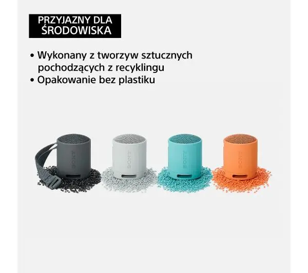 Sony SRS-XB100 5W Niebieski - ⚡ BESTSELLERY ⚡