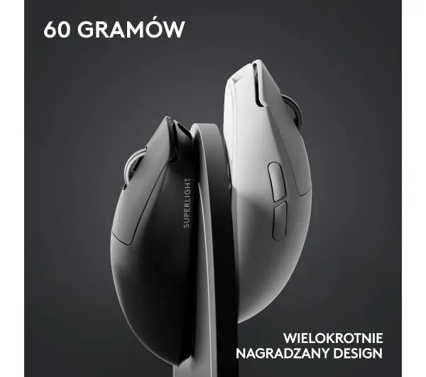 Logitech G Pro X Superlight 2 Czarny - Kup na Raty - RRSO 0%