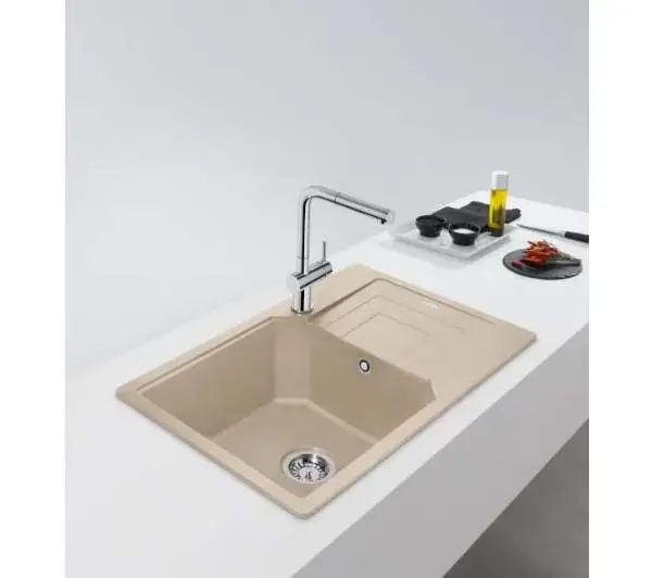 Franke Urban UBG 611-78 XL GSC Granitowy Beżowy - TRZECI -55%, ALBO 5-TY ZA 1ZŁ - Kup na Raty - RRSO 0%