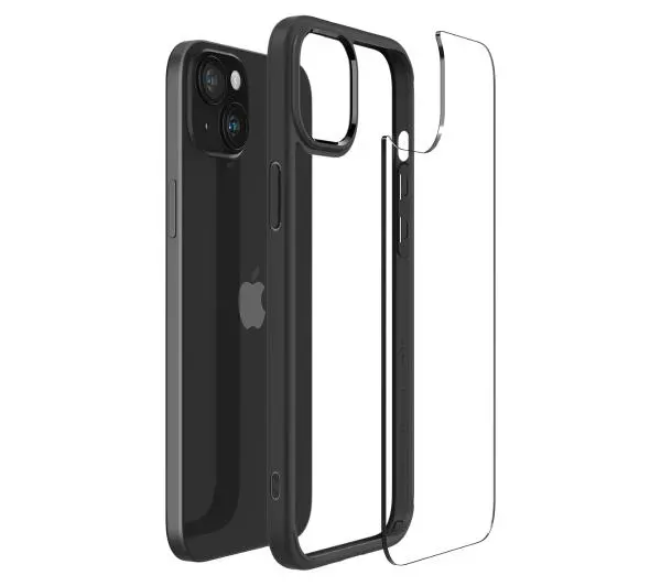 Spigen Ultra Hybrid do iPhone 15 Matte Czarny