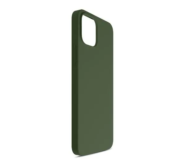3mk Hardy Silicone Mag Case do iPhone 15 Plus Alpine Green