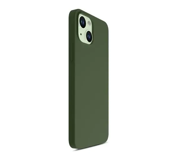 3mk Hardy Silicone Mag Case do iPhone 15 Plus Alpine Green