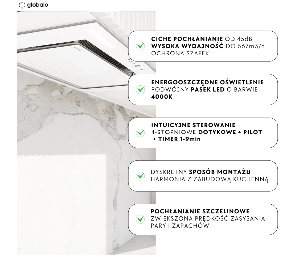 Globalo Materi 60.1 Biały - TRZECI -55%, ALBO 5-TY ZA 1ZŁ - Kup na Raty - RRSO 0%
