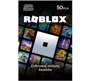 Doładowanie Roblox 50zł [bon agencyjny] Obecnie dostępne tylko w sklepach stacjonarnych RTV EURO AGDDostęp po opłaceniu zakupu