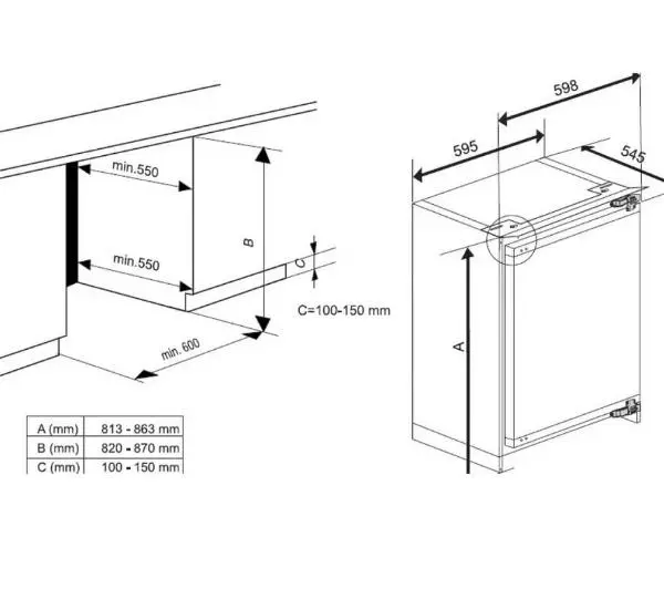 Beko BU1154HCN 82cm - TRZECI -55%, ALBO 5-TY ZA 1ZŁ - Kup na Raty - RRSO 0%