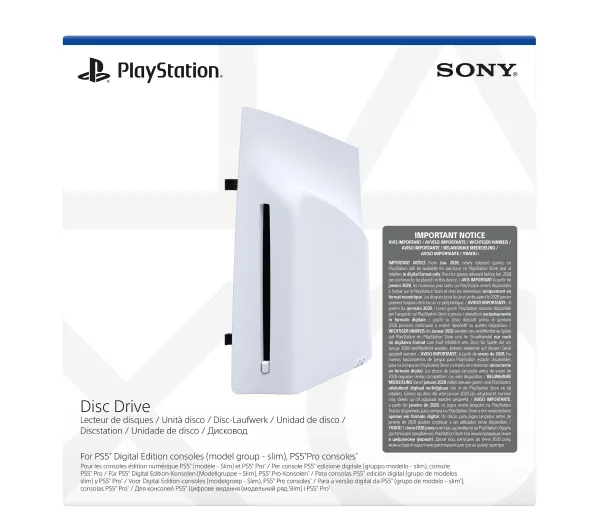 Sony Disc Drive Blu-Ray do PS5 Digital