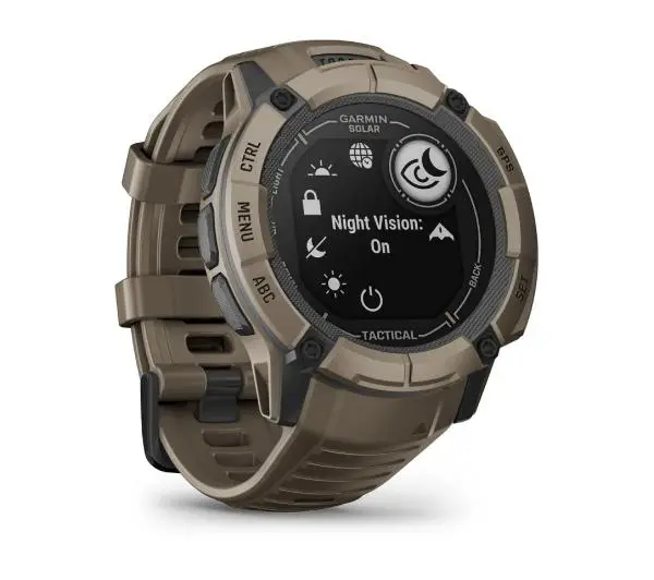 Garmin Instinct 2X Solar Tactical 50mm GPS Brązowy - Kup na Raty - RRSO 0%
