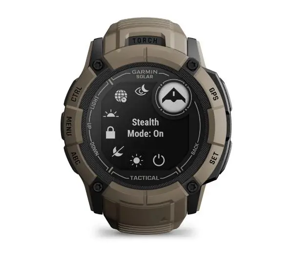 Garmin Instinct 2X Solar Tactical 50mm GPS Brązowy - Kup na Raty - RRSO 0%