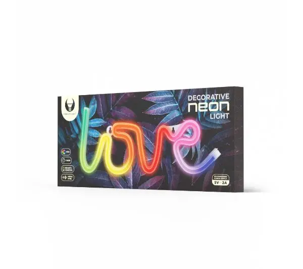 Forever LED RGB Love RTV100438