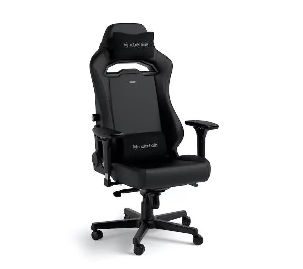 Noblechairs HERO ST Black Edition Gamingowy do 150kg Skóra ECO High Tech Czarny - Kup na Raty - RRSO 0%