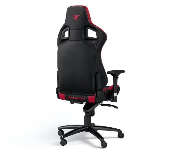 Noblechairs EPIC MouseSport Edition Gamingowy do 120kg  Skóra ECO Czarno-czerwony - Kup na Raty - RRSO 0%