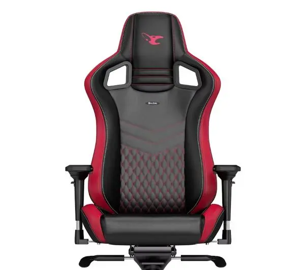 Noblechairs EPIC MouseSport Edition Gamingowy do 120kg  Skóra ECO Czarno-czerwony - Kup na Raty - RRSO 0%